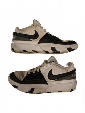 Nike Ja 1 ‘Scratch 2.0’ Basketball Shoe White Black FQ4796-101 Morant Size 7Y